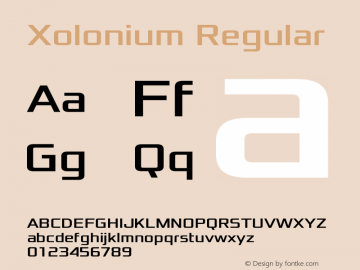 Xolonium Regular Version 4.1图片样张