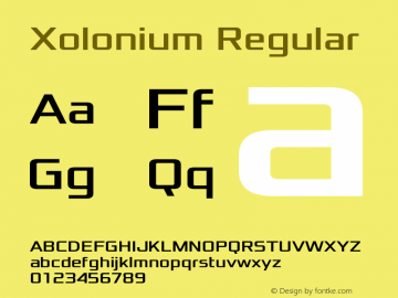 Xolonium Regular Version 4.1图片样张