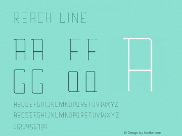 Reach Line Reach Line图片样张