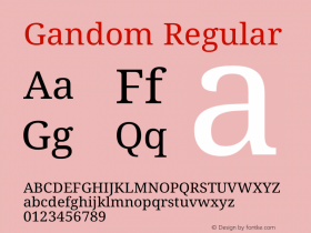 Gandom Regular Version 0.4.5图片样张