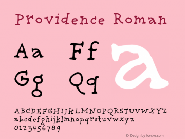 Providence Roman 001.000图片样张