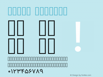 Vazir Regular Version 6.3.2 Font Sample