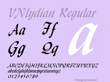 VNlydian Regular mfgpctt-v1.52 Wednesday, January 27, 1993 4:25:13 pm (EST)图片样张