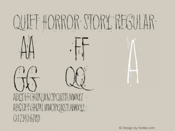 Quiet Horror Story Regular Version 1.00 December 29, 2016, initial release图片样张