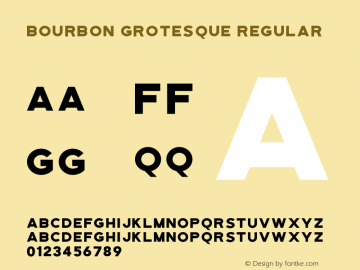 bourbon grotesque font free download
