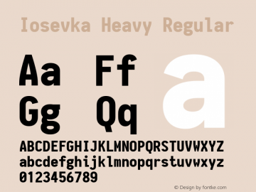 Iosevka Heavy Regular 1.10.3图片样张