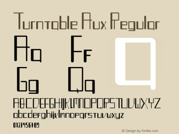 Turntable Aux Regular Version 1.100图片样张