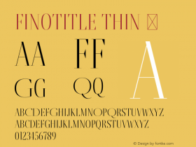 FinoTitle-Thin ☞ Version 1.012;PS 001.012;hotconv 1.0.88;makeotf.lib2.5.64775;com.myfonts.easy.type-together.fino.title-thin.wfkit2.version.4HE5 Font Sample