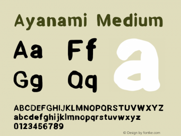 Ayanami Medium Version 1.0图片样张