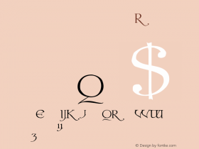 Colwell - Alternates Regular Version 1.0; 2000;图片样张