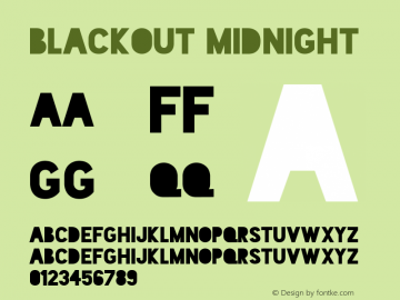 Blackout Midnight Version 2.001图片样张