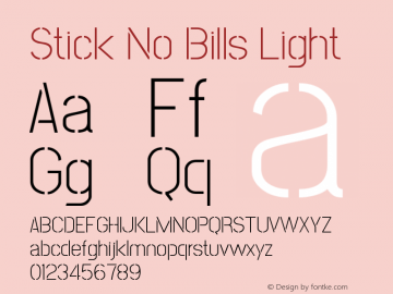 Stick No Bills Light Version 1.200图片样张