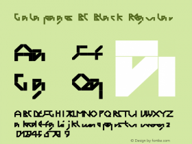 Galapagos BC Black Regular Version 1.002;PS 001.002;hotconv 1.0.88;makeotf.lib2.5.64775 Font Sample