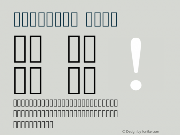 Parastoo Bold Version 1.0.0-alpha3 Font Sample