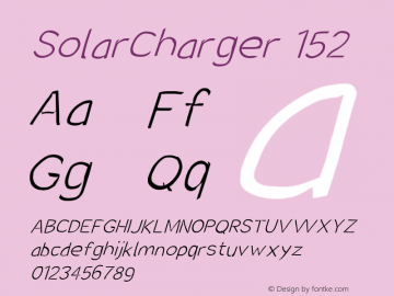 SolarCharger 152 Version 1.100图片样张