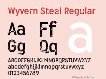 Wyvern Steel Regular Version 2.001图片样张