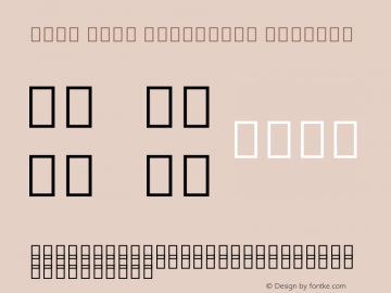 Noto Sans Cuneiform Regular Version 1.901 Font Sample