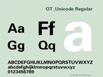 方正八思巴文方体OT_Unicode Regular Version 1.00 Font Sample