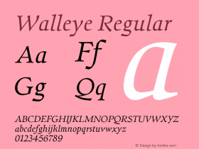 Walleye Regular Version 1.000图片样张