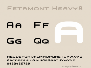 Fetamont Heavy8 Version 001.001图片样张