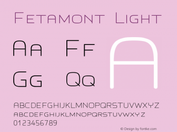 Fetamont Light Version 001.001图片样张