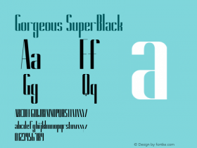 Gorgeous SuperBlack Version 1.000图片样张