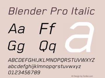 kød ledningsfri komfort Blender Pro Font Family|Blender Pro-Uncategorized Typeface-Fontke.com