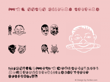 JMH EERIE Dingbat Regular Version 1.0图片样张