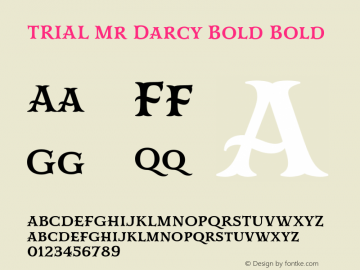 Trial Mr Darcy Bold Font Trial Mr Darcy Font Trialmrdarcy Bol Font Trial Mr Darcy Bold Version 1 000 Ps 001 001 Hotconv 1 0 56 Font Otf Font Uncategorized Font Fontke Com Votes, rated based on results identification. trial mr darcy bold font trial mr darcy