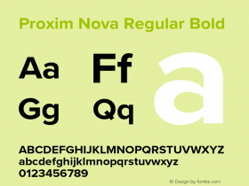 Proxim Nova Regular Bold Version 3.005;com.myfonts.easy.marksimonson.proxima-nova.bold.wfkit2.version.4Emf Font Sample