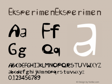 Eksperimen Eksperimen Unknown图片样张