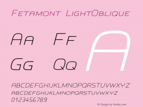 Fetamont LightOblique Version 001.001图片样张