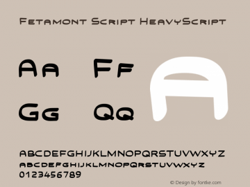 Fetamont Script HeavyScript Version 001.001图片样张