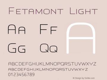 Fetamont Light Version 001.001图片样张