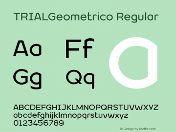 TRIALGeometrico Regular Version 1.001图片样张