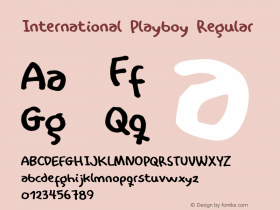 International Playboy Regular 2图片样张