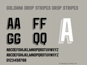 Goldana Drop Stripes Drop Stripes Unknown图片样张