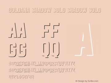 Goldana Shadow Solo Shadow Solo Unknown图片样张