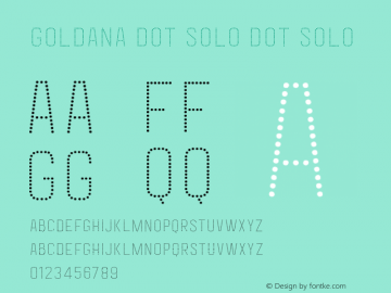 Goldana Dot Solo Dot Solo Unknown图片样张