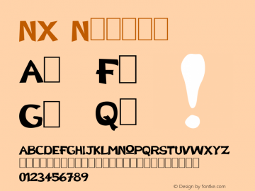 NX Normal 1.0 Thu Sep 12 10:40:25 1996图片样张