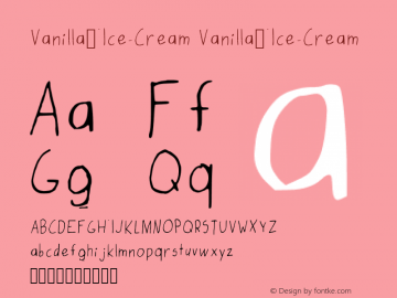 Vanilla_Ice-Cream Vanilla_Ice-Cream Version 001.000 图片样张