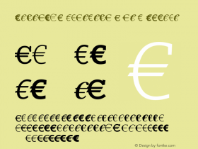 Linotype EuroFont A to F Version 001.000图片样张