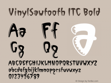 Vinyl Sawtooth ITC Version 003.001图片样张