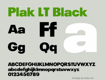 Plak LT Black Version 006.000图片样张