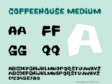 Coffeehouse 001.000 Font Sample