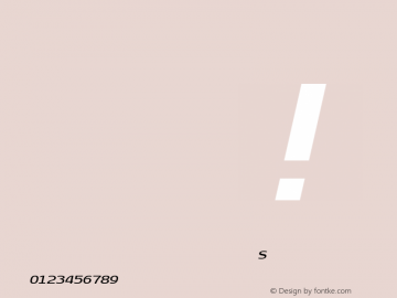 Ellinia CLM Bold Italic Version 0.101图片样张
