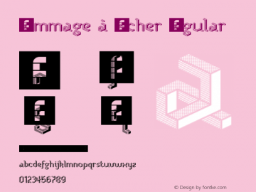 Hommage à Escher Regular Version 1.0图片样张