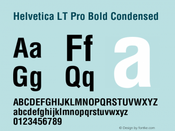 HelveticaLTPro-BoldCond Version 1.000;PS 001.000;hotconv 1.0.38图片样张