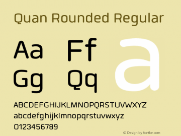 Quan-Rounded Version 1.000图片样张