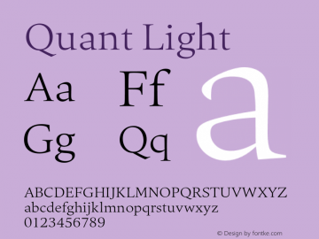 Quant-Light Version 0.00图片样张